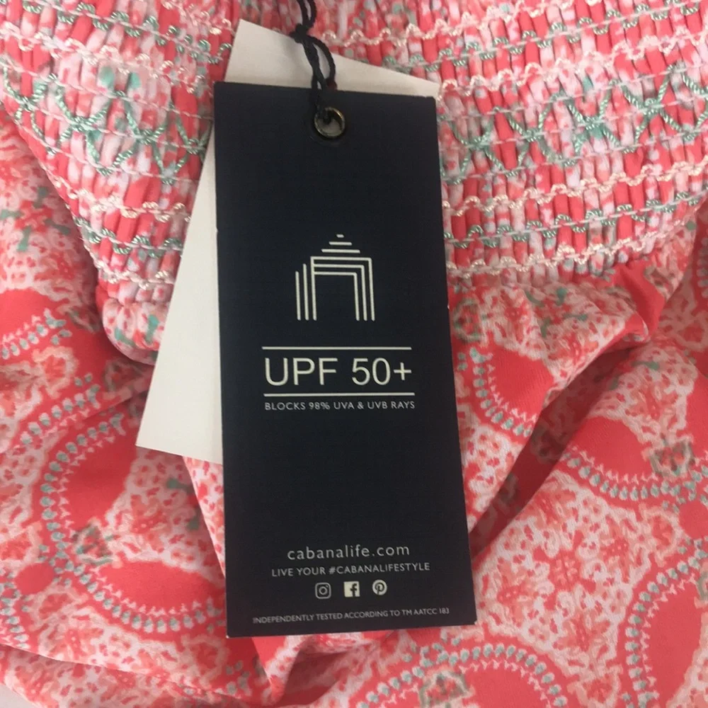 Cabana Life Palazzo Beach Pants Coral Tides Size XS - Picture 11 of 11